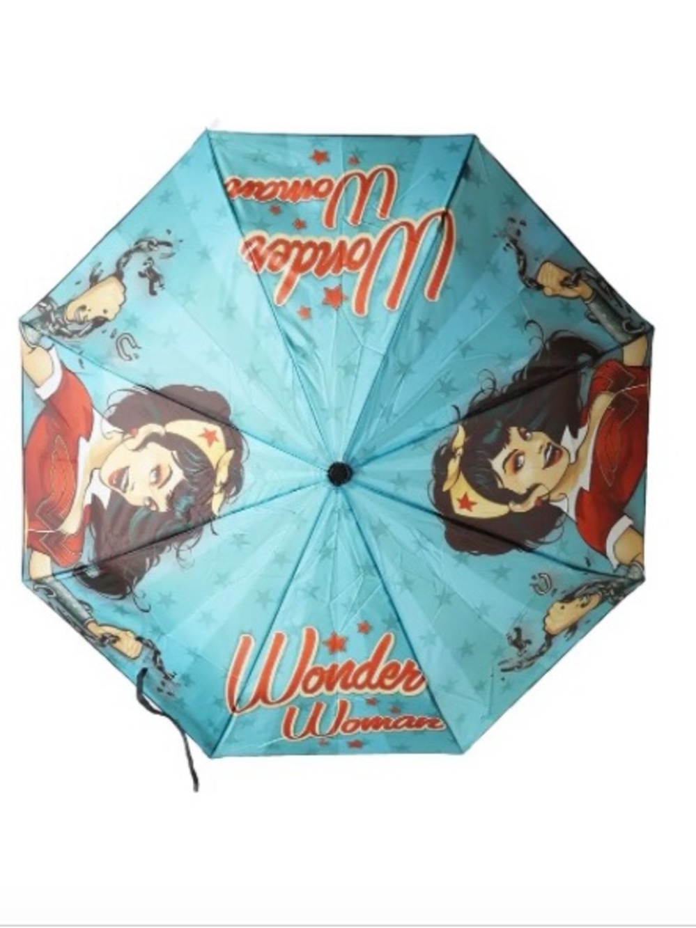 Wonder Woman Bombshell Umbrella DC Comics w/ Illustrated Cover Official Licensed - Picture 2 of 11